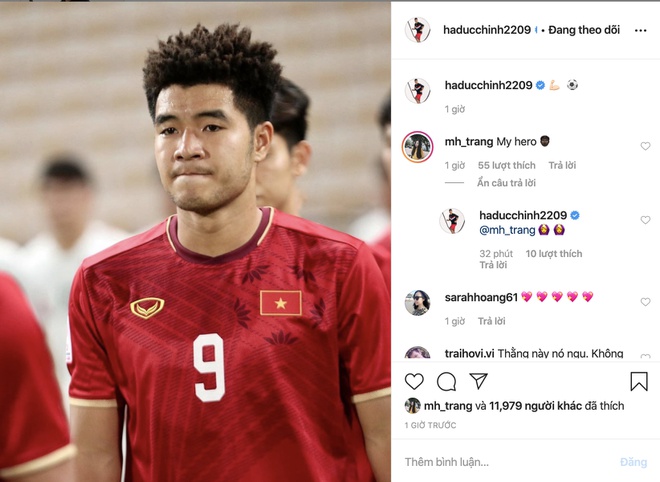 Ban gai goi Duc Chinh la 'nguoi hung cua em' hinh anh 1 duc.jpg