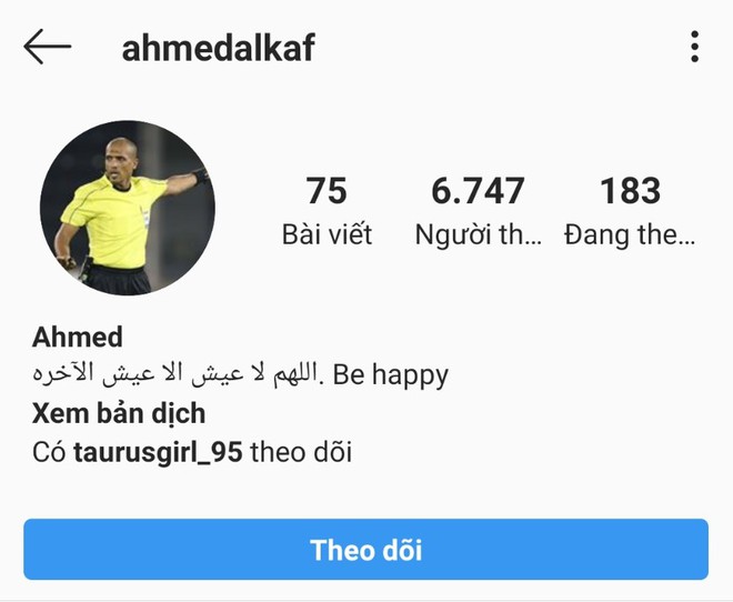 Trang ca nhan cua trong tai Oman chuyen sang che do rieng tu hinh anh 3