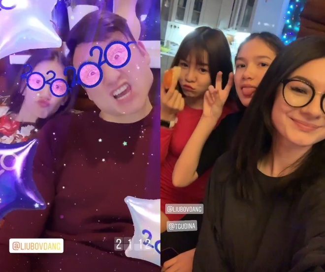 Van Lam, Hung Dung va dan cau thu don giao thua ben ban gai, gia dinh hinh anh 1 2_1.jpg