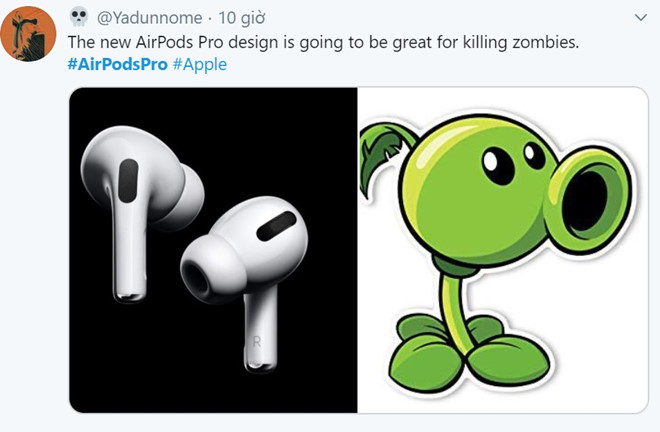 AirPods Pro bi che anh thanh may say toc, sung nuoc, cay ban zombie hinh anh 5