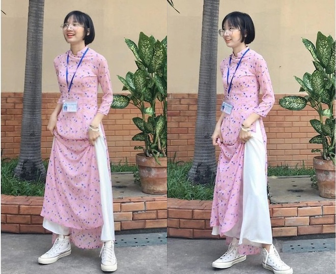 Nu sinh su pham bi hieu lam mang giay the thao khi di thuc tap hinh anh 1 a1.jpg