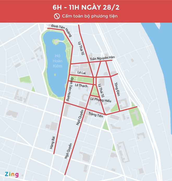 'Phong toa' 10 tuyen pho trong ngay chinh thuong dinh My - Trieu hinh anh 1