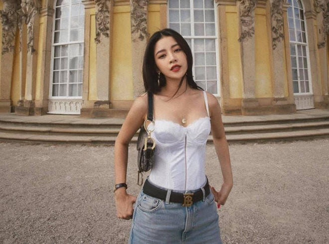 Chi Pu ngay cang tao bao, nghien khoe vong mot goi cam hinh anh 1