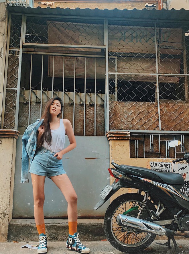 Nhan sac em gai 20 tuoi cua Tran Thanh hinh anh 13