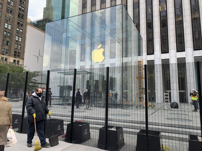 Apple Store tai My lap van go phong bao loan sau bau cu tong thong anh 6