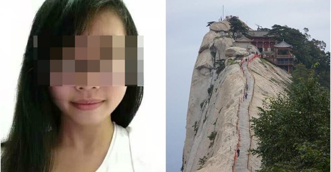 Selfie tren vach nui, nu sinh nga tu vong hinh anh 1