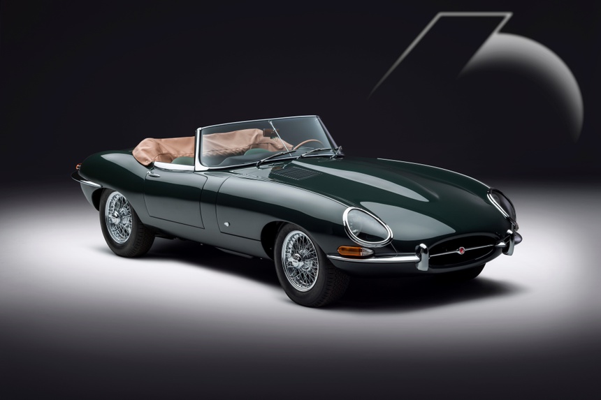 Xe co Jaguar E-Type anh 1