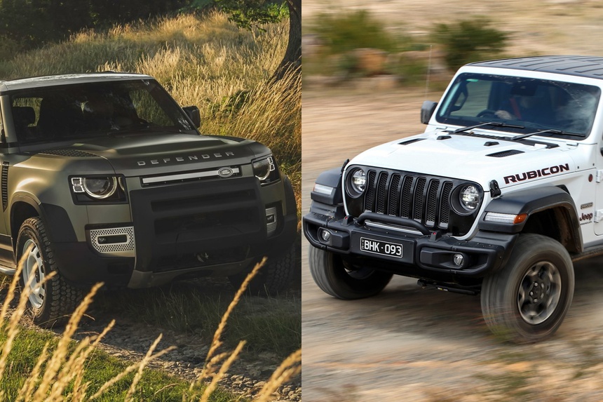 Có rộng lớn 3 tỷ nên chọn mua Jeep Wrangler đang được bắt gặp phốt mô tơ hoặc Land Rover  Defender giá thành cao hơn 300 triệu  CafeAutoVn