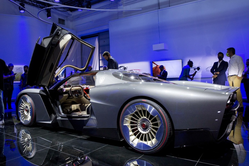 hongqi s9, s9, hongqi, sieu xe, milan design week 2021, milan, tuan le thiet ke Milan, milan design week anh 7