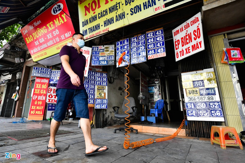 Ha Noi sau gian cach, dich Covid-19 anh 12