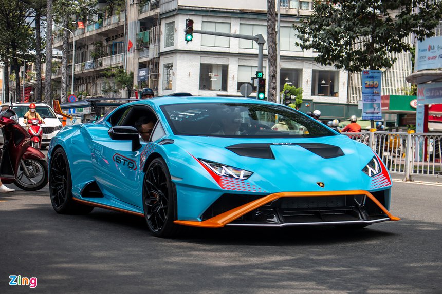 Lamborghini Huracan STO tai Viet Nam anh 1