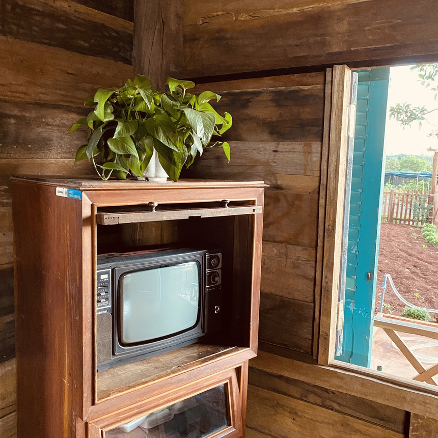 Nguoi me tre o Dak Lak dung nha trong rau trong dich anh 3