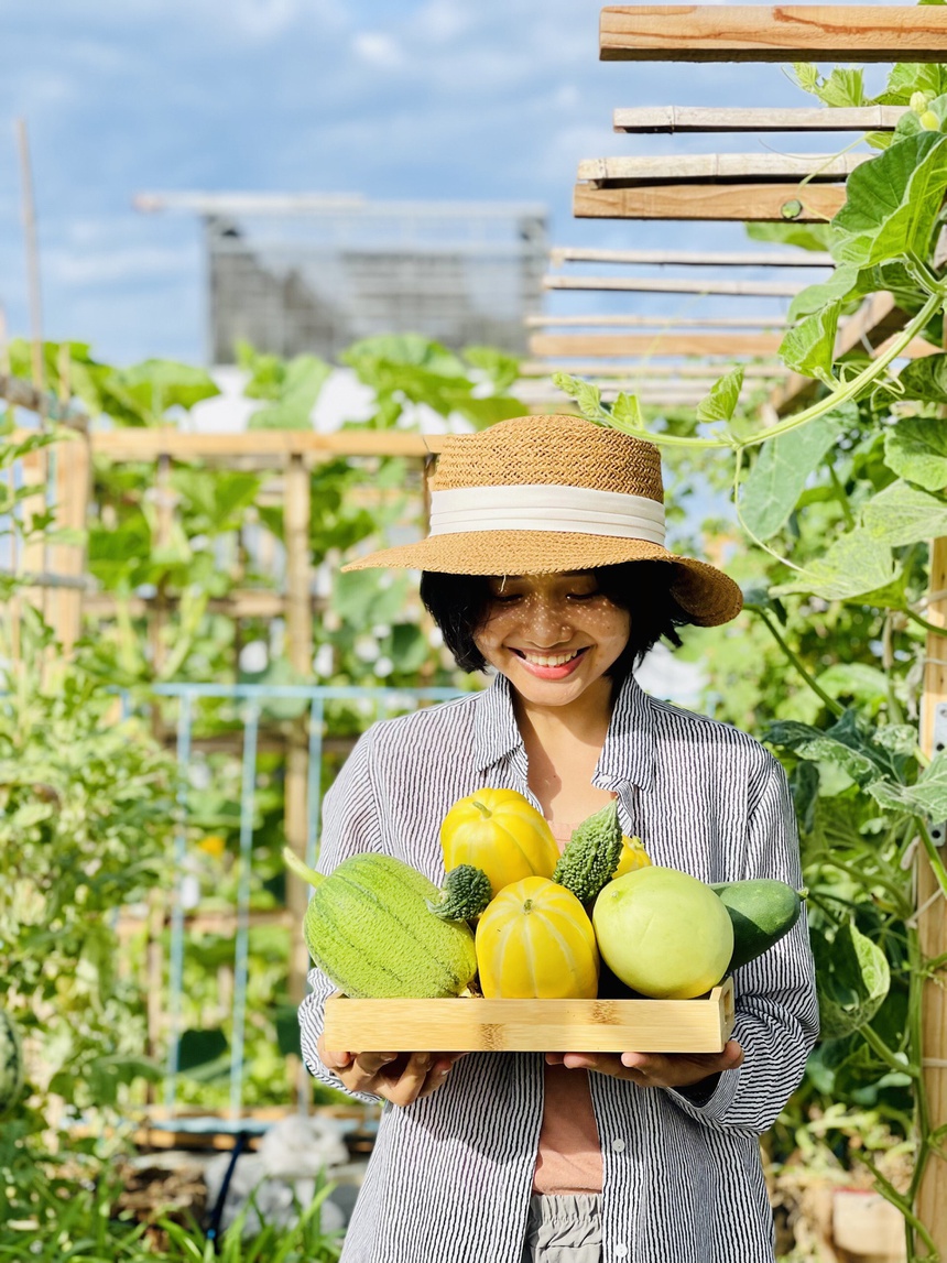 trong rau tren san thuong anh 8