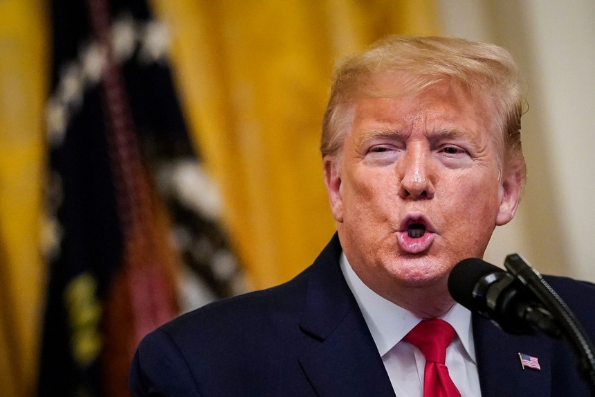 Ong Trump ghet tien ma hoa anh 1