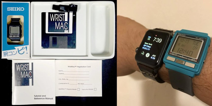 Chiếc Wrist Mac 1988 mẫu 'Apple Watch' đầu tiên được đem đấu giá