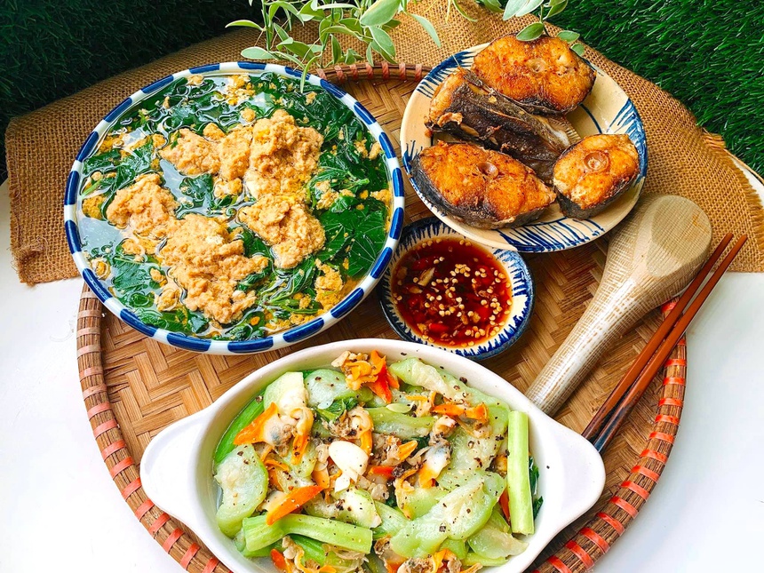 Gợi ý mâm cơm gia đình cho bữa ăn mùa hè - VietNamNet
