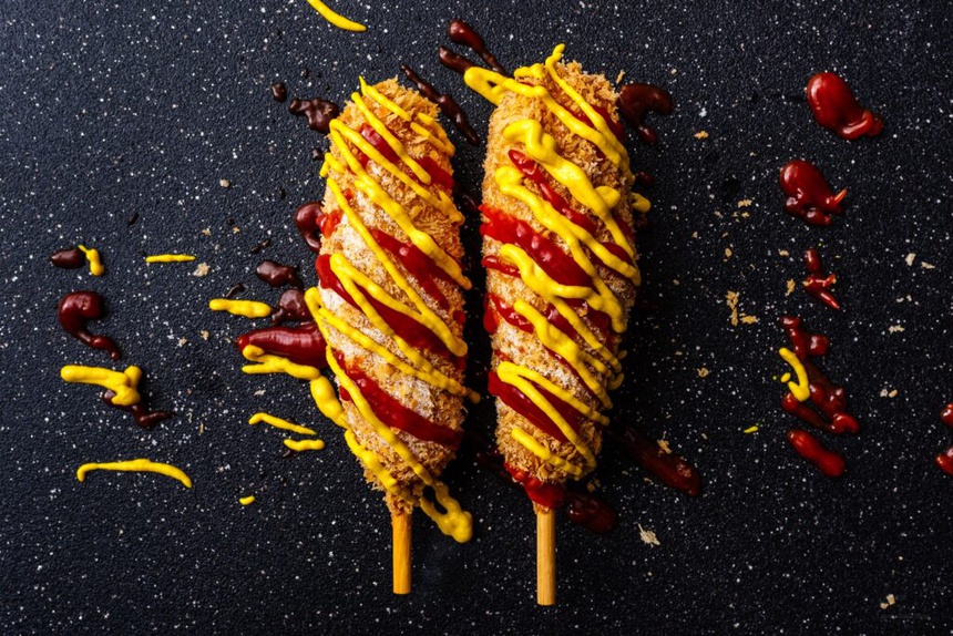 hotdog pho mai Han Quoc anh 8