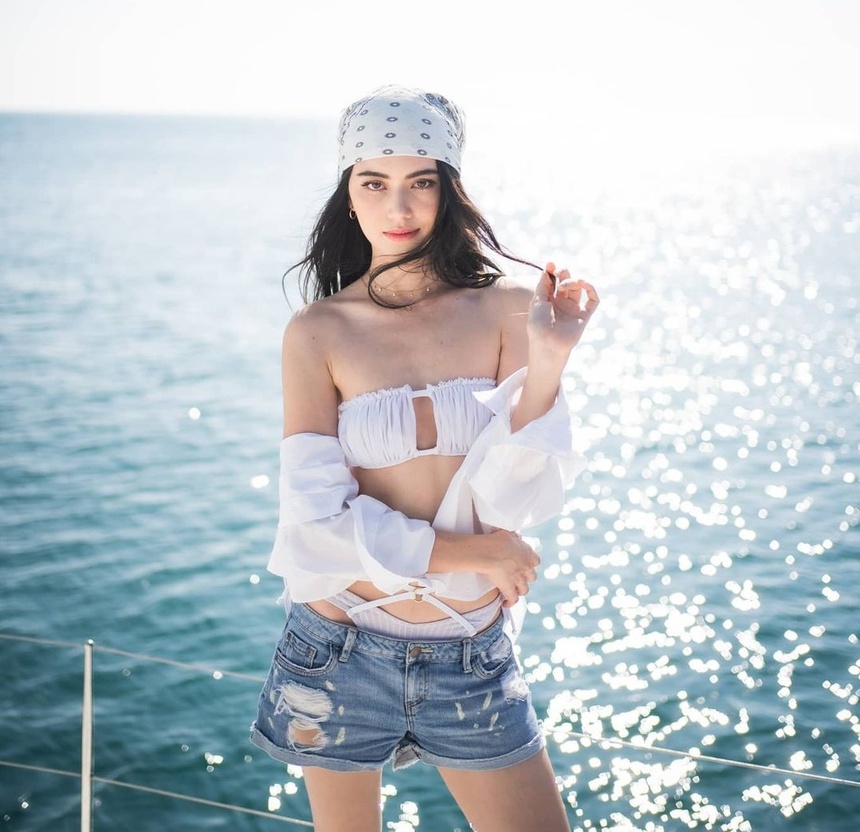 Nhan sac doi thuong cua 'ma nu dep nhat Thai Lan' Mai Davika anh 5