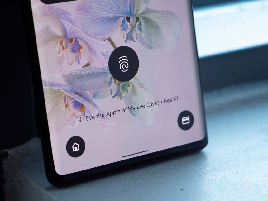 van tay cham tren Pixel 6 la tinh nang khong phai loi anh 1
