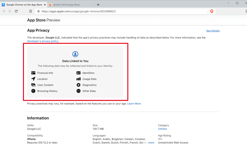 Ly do ngung su dung Google Chrome anh 2