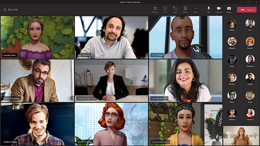 Microsoft Mesh 3D Avatars to Roll Out in May for Microsoft Teams