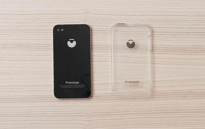 Chiec iPhone cua Apple nhung khong co logo qua tao anh 2