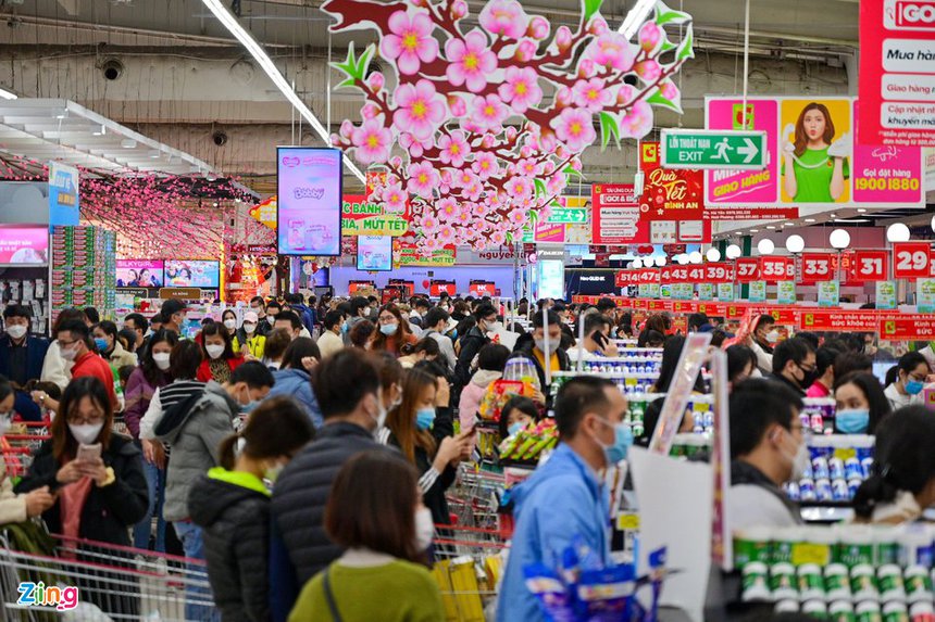 Thap thom cho hang online dip Tet anh 1