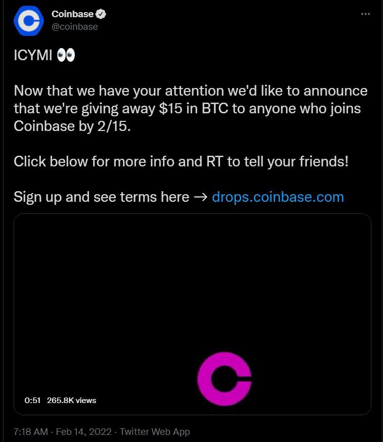 San giao dich sap vi tang mien phi Bitcoin anh 1