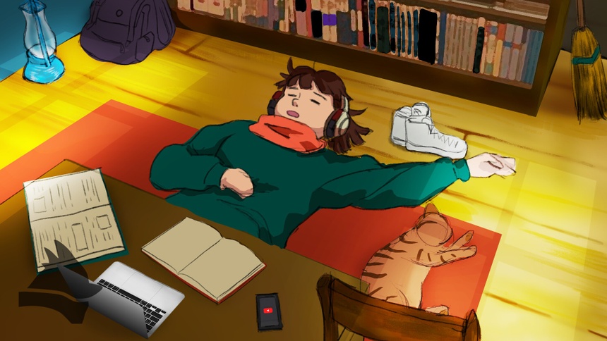 lofi girl tro lai anh 2