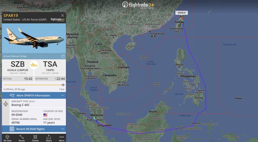 flightradar24 theo doi chuyen bay spar19 anh 2
